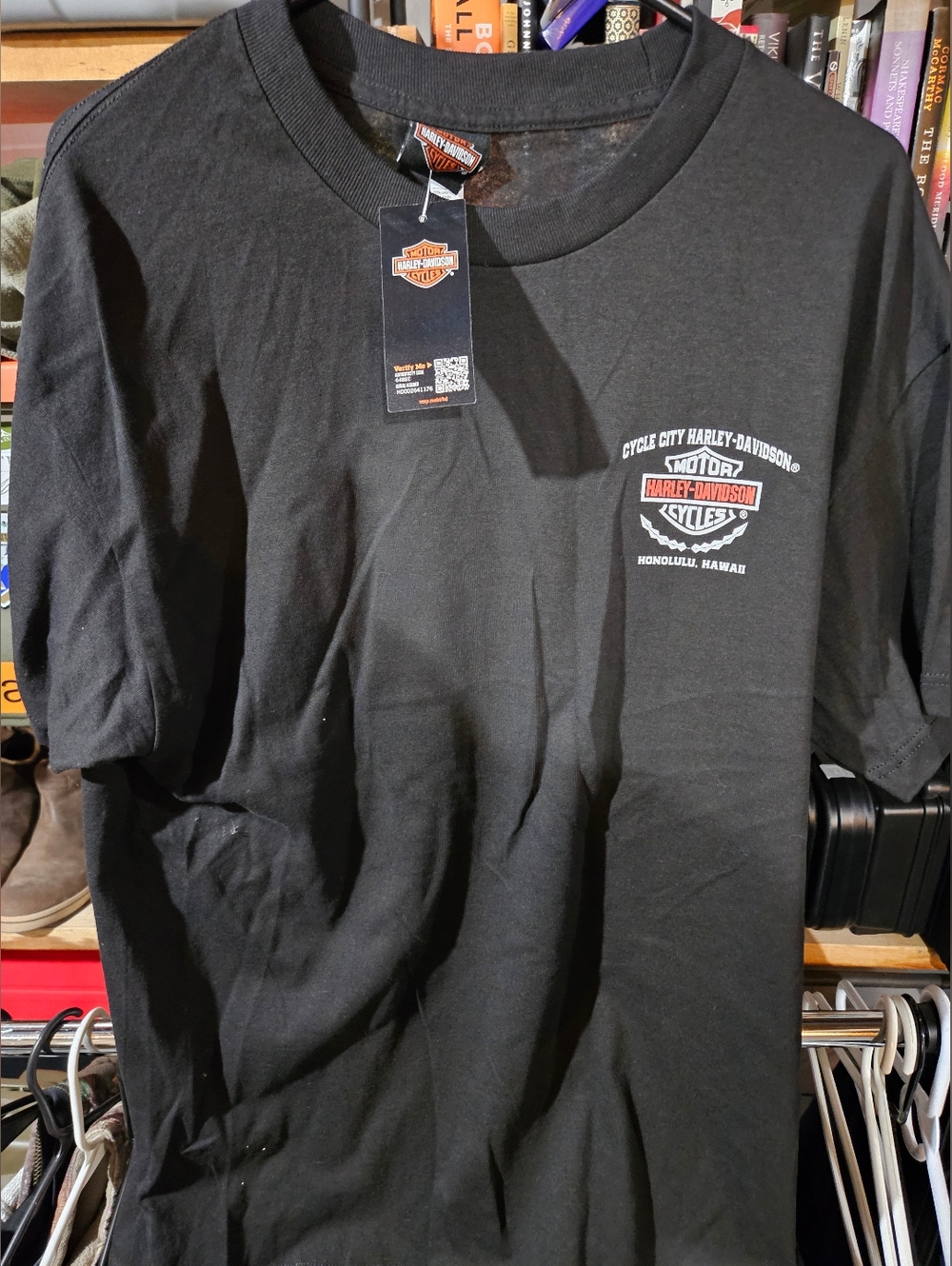 Cycle City Harley-Davidson Hawaii Black Short Sleeve T-Shirt